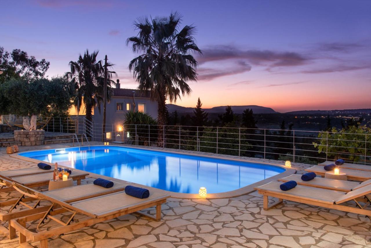 Villa Chrysallis With Heated Pool Georgioupoli Exterior foto