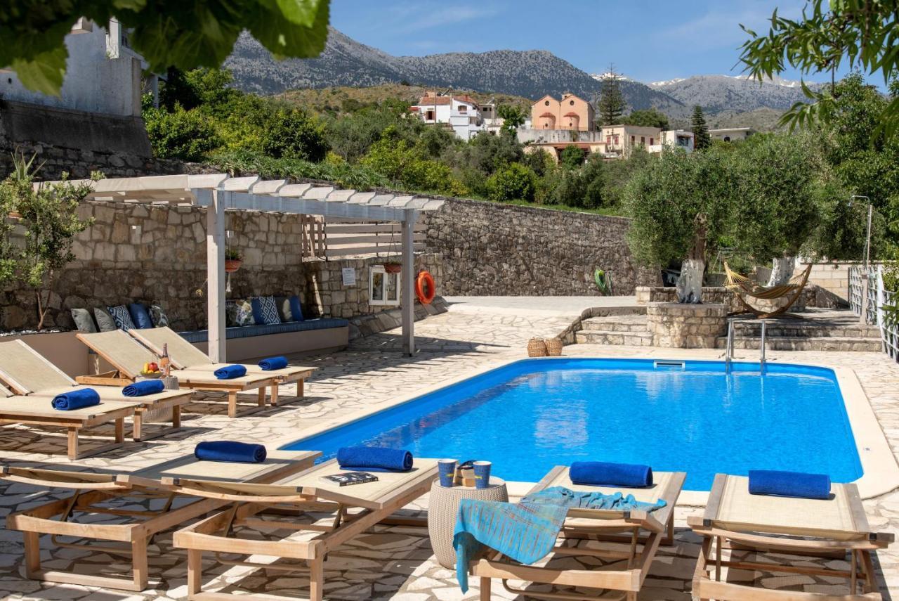 Villa Chrysallis With Heated Pool Georgioupoli Exterior foto